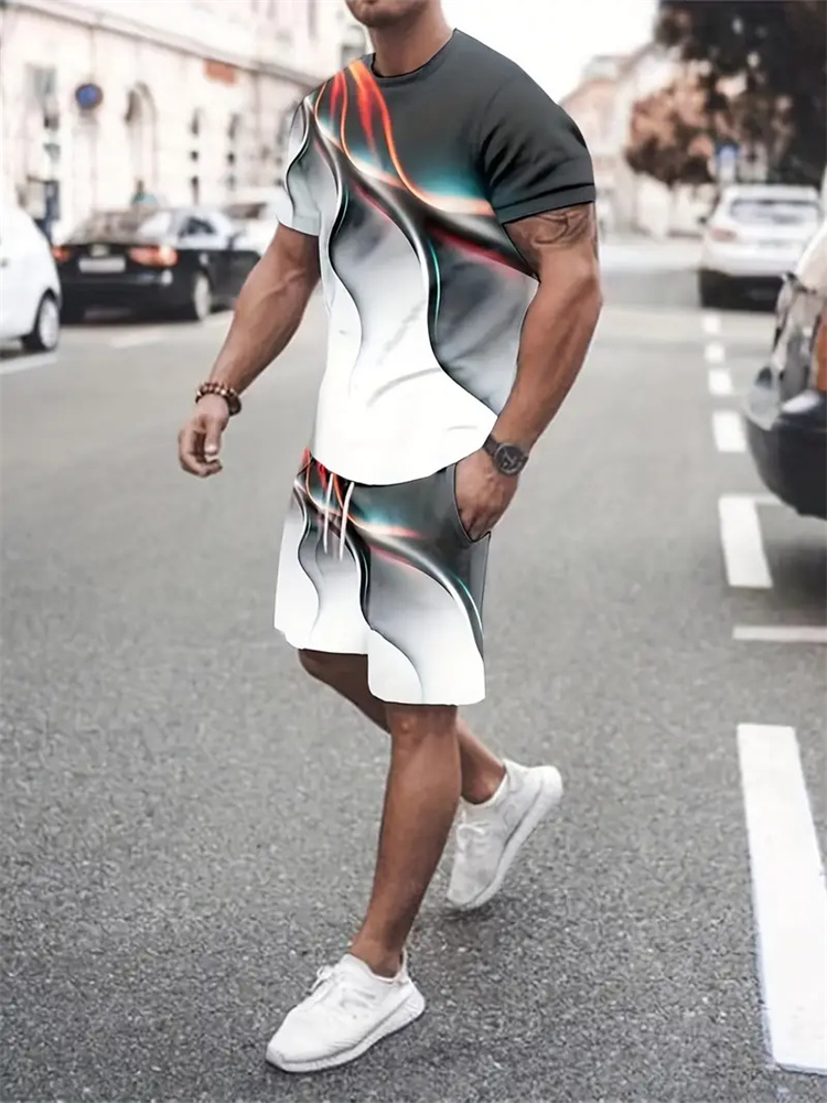 3D Printing Services - Completo Sportivo Estivo Uomo Donna con