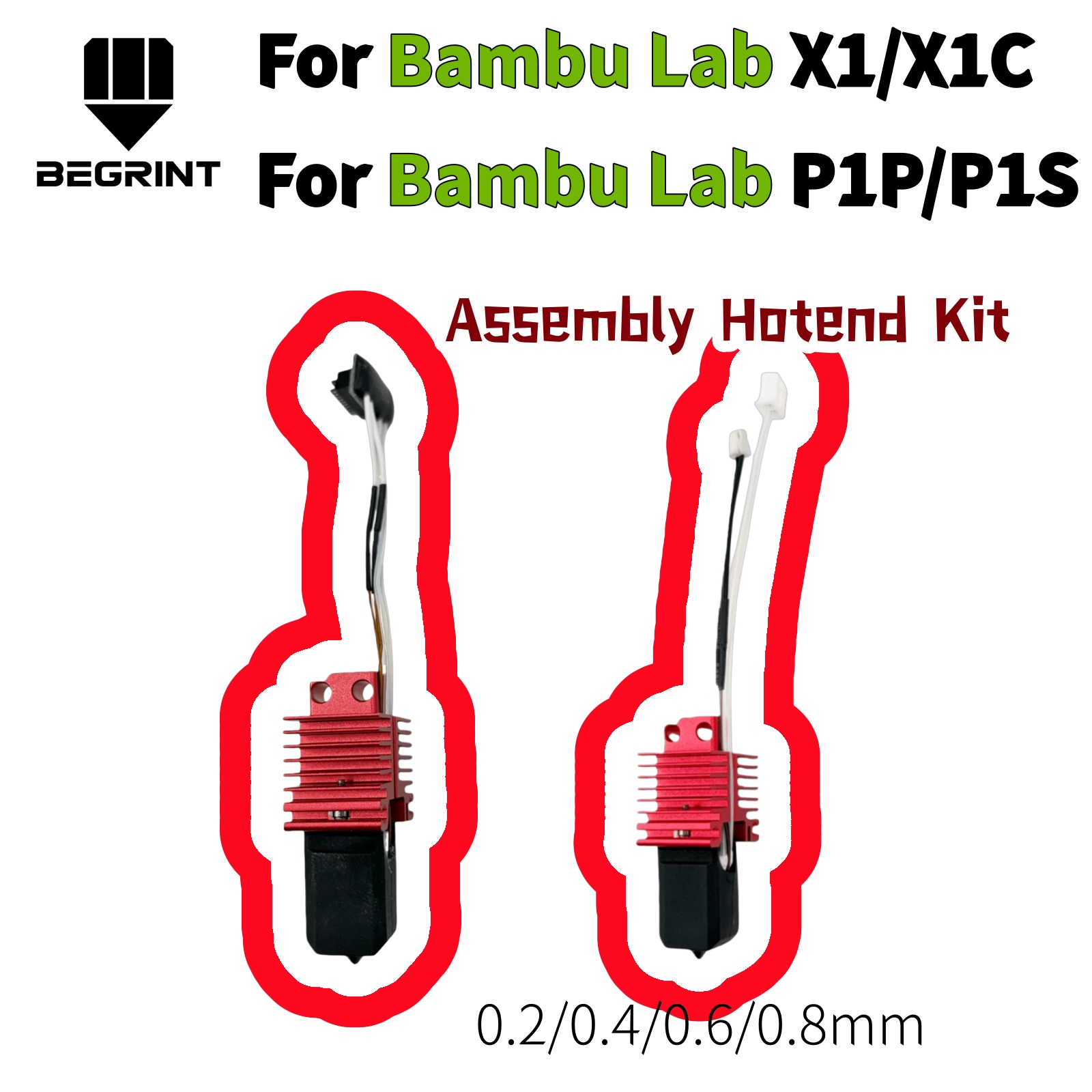 3D Printing Bambu - Kit Completo Testina di Stampa V2