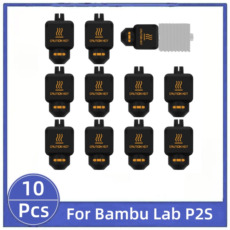 3D Printing Bambu - 10 Pezzi Guaina Protettiva in Silicone