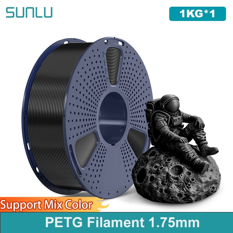 Petg Filament - SUNLU 1 rotolo di filamento trasparente