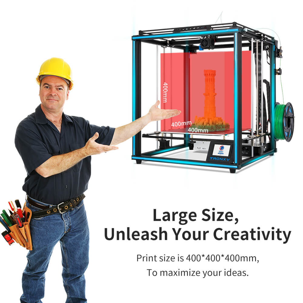 3D Printing Online Service - Tronxy X5SA Letto stampante 3D Formato