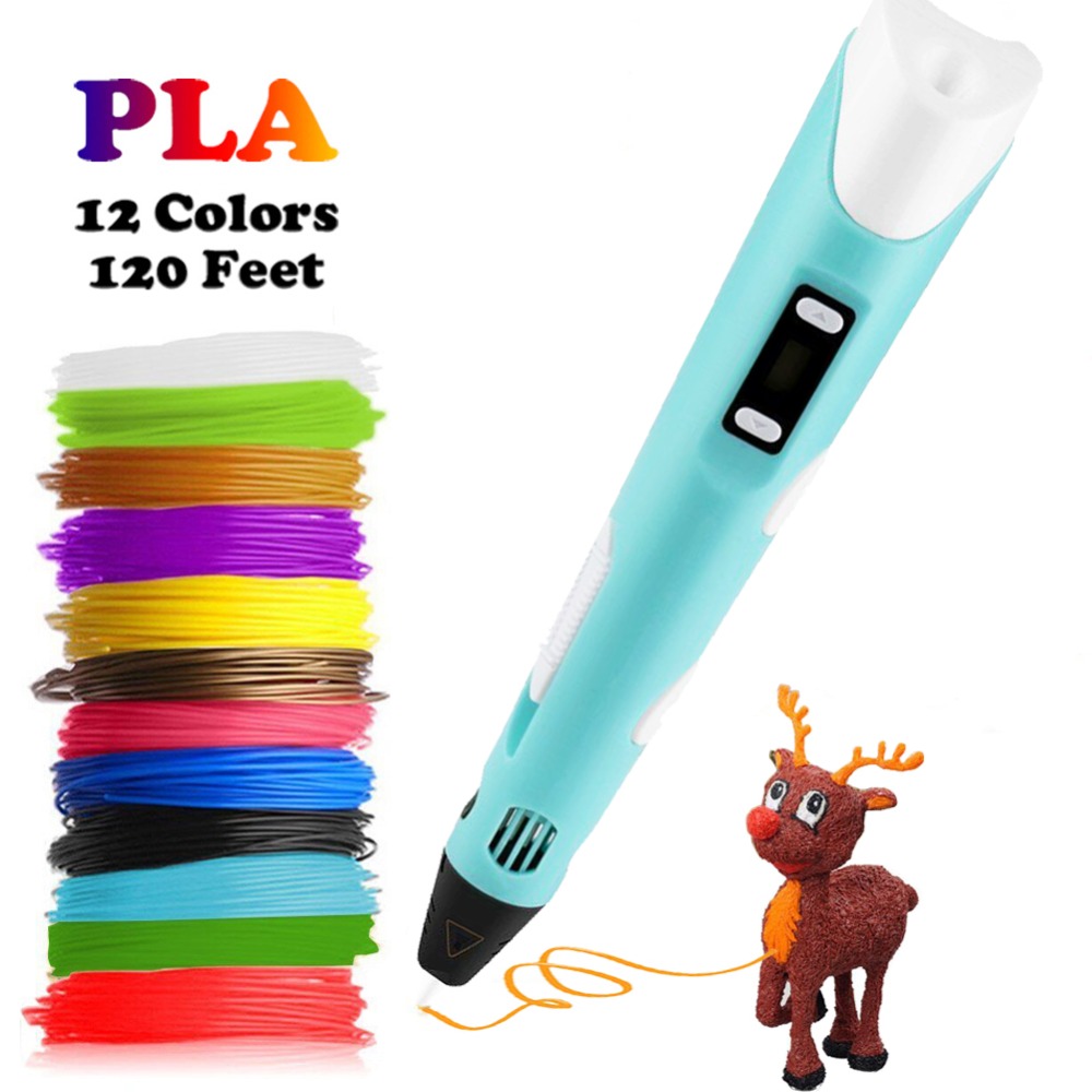 3D Printing Pen For Kids - Dikale 3D Penna Schermo A LED