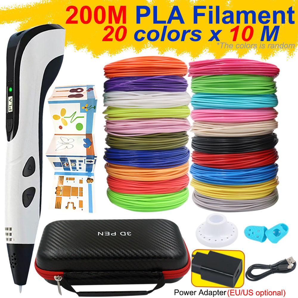 3D Printing Pen For Kids - Penna 3D per Bambini con Adattatore