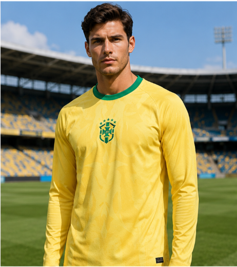 3D Printing Services - Maglia da Calcio a Maniche Lunghe