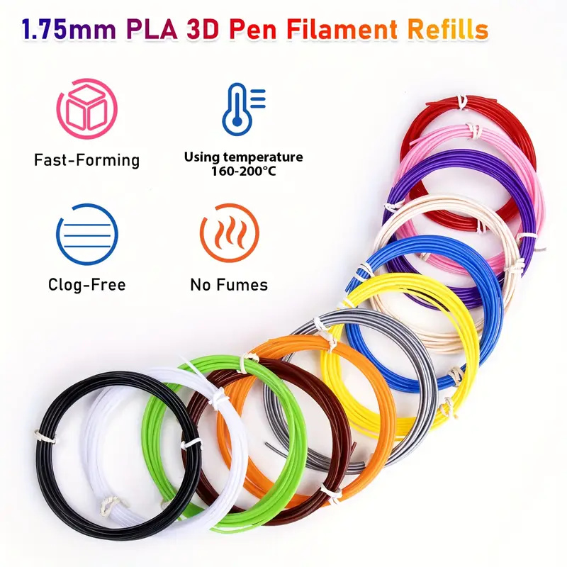 Filamento PLA 40/32/30 colori  - 3D Printing Pen For Kids recensione e prezzo