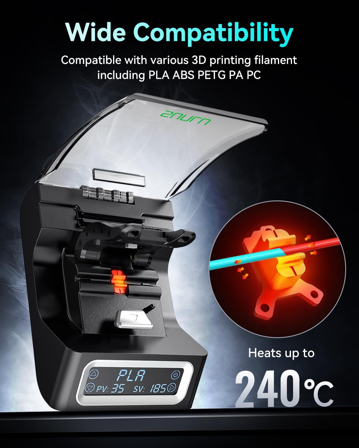 Connettore per Filamento SUNLU - Petg Filament recensione e prezzo