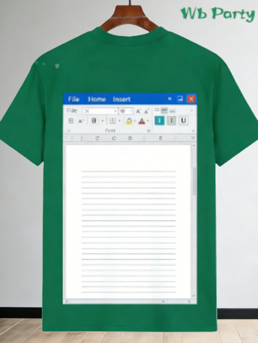 Casual Excel Tshirt per uomo 3 - 3D Printing Online Service recensione e prezzo