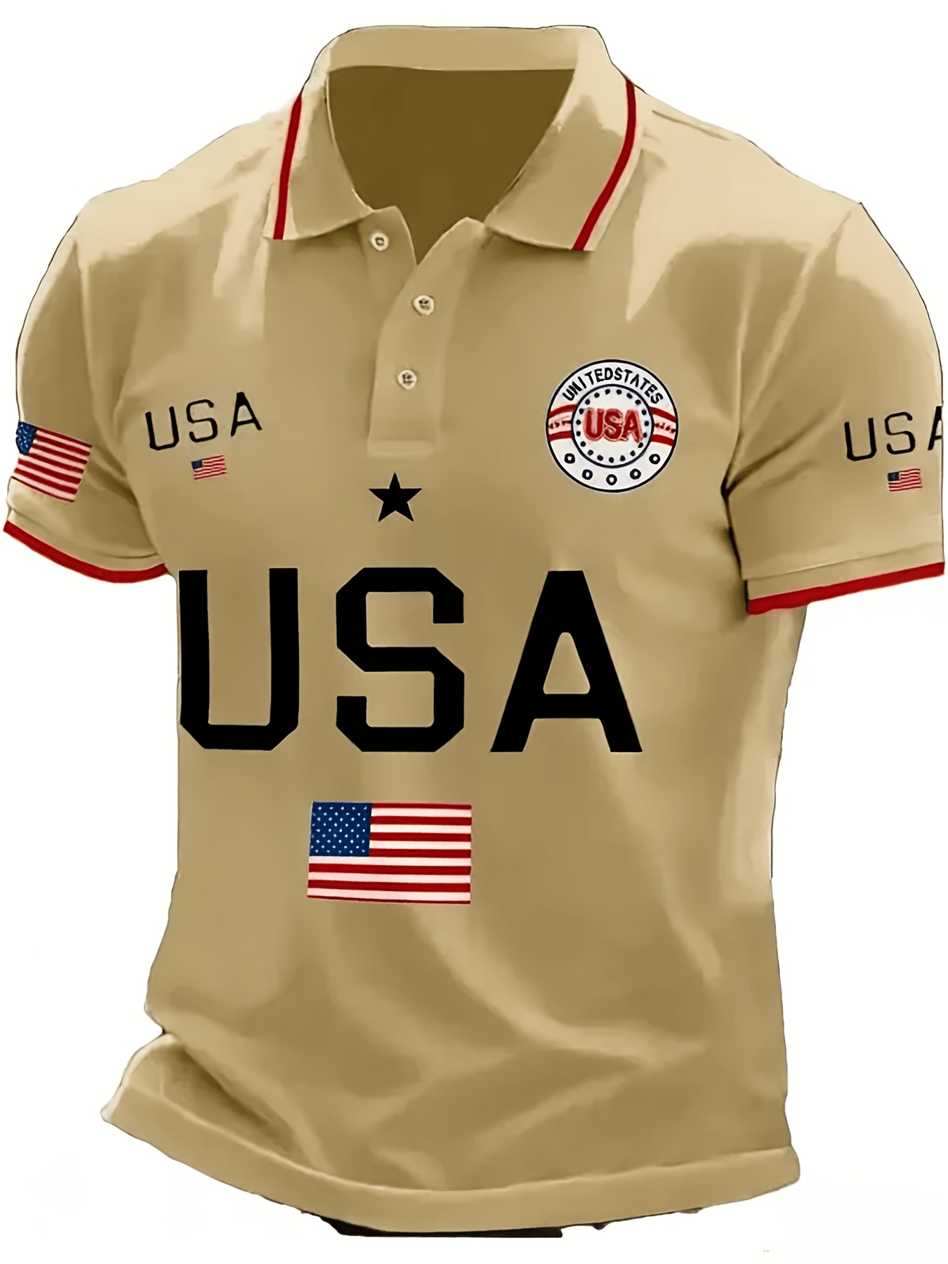 Polo da uomo USA 250° Annivers - 3D Printing Usa recensione e prezzo