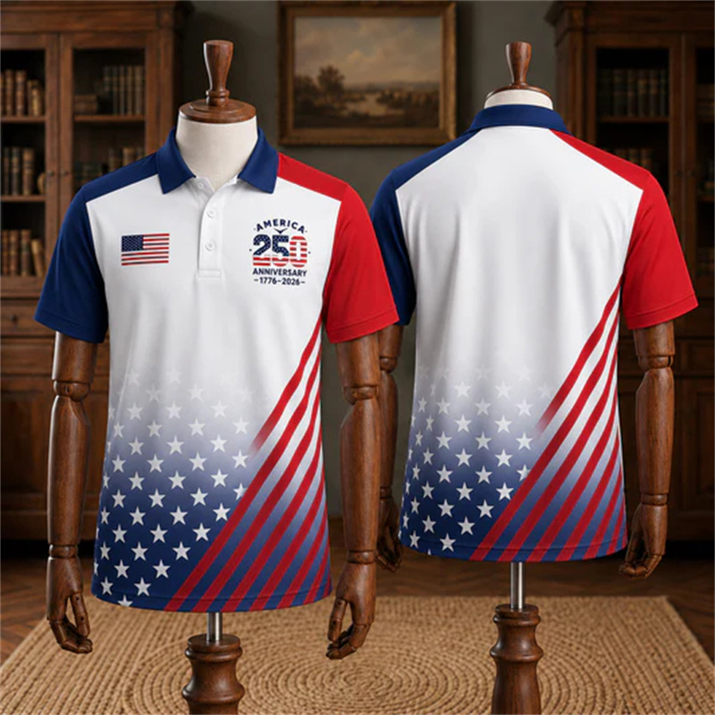 Maglietta Polo per il 250° Ann - 3D Printing Usa recensione e prezzo