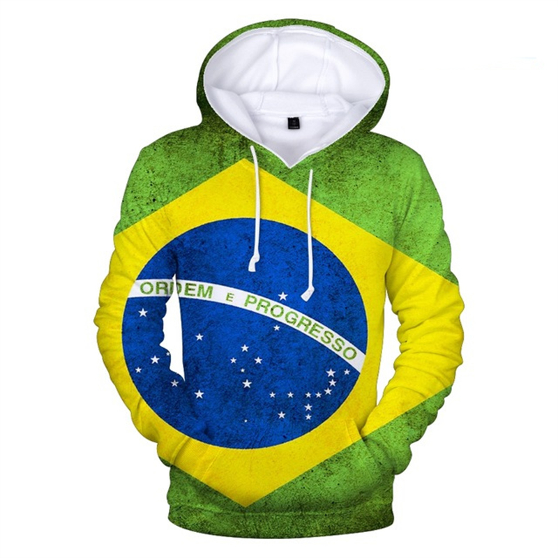 3D Print National Flag Hoodie  - 3D Printing Usa recensione e prezzo