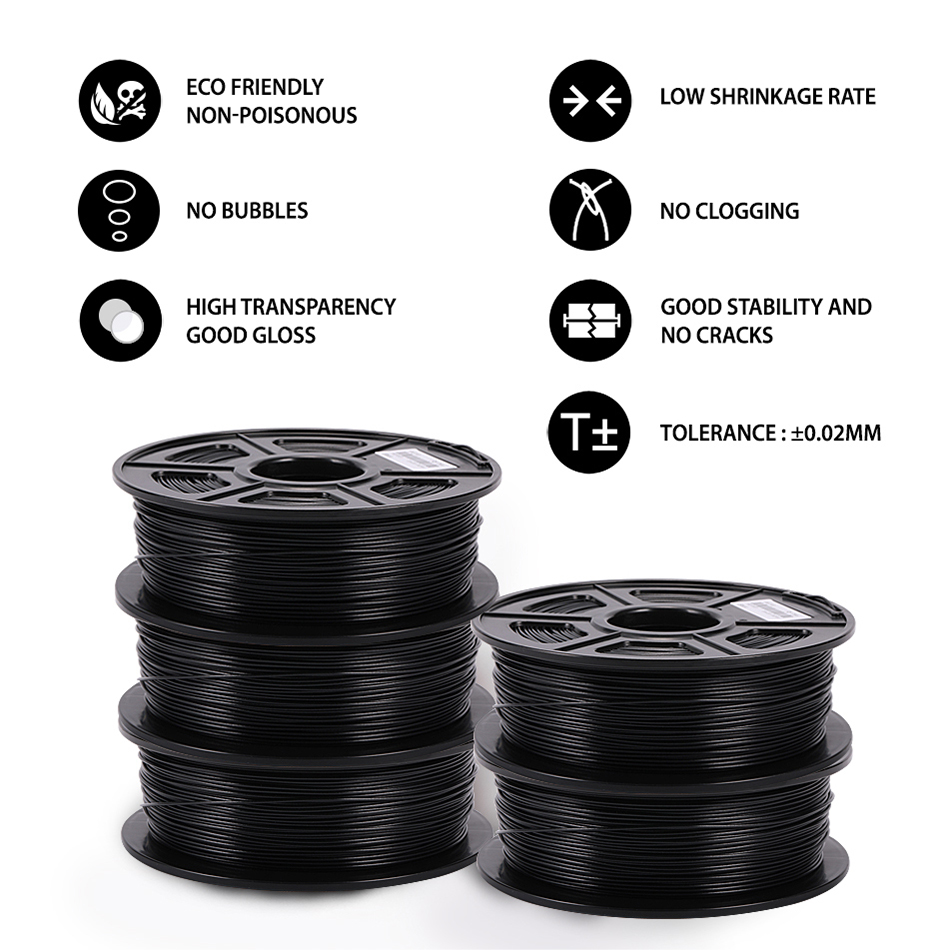 SUNLU PETG Filamento 3D 1KG 1. - Petg Filament recensione e prezzo
