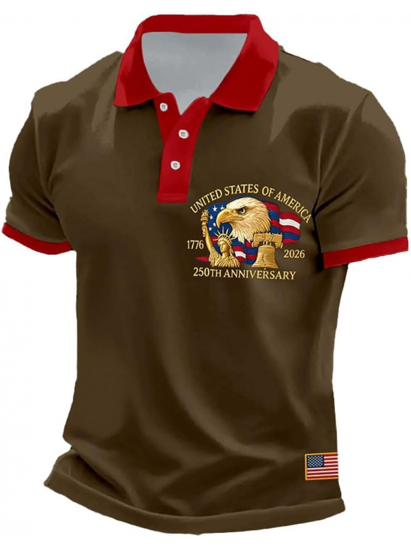 Polo da uomo USA 250° Annivers - 3D Printing Usa recensione e prezzo